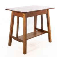Liberty & Co – Arts and Crafts Oak Oblong Side Table