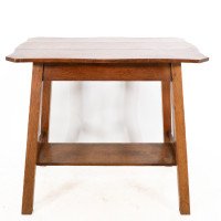 Liberty & Co – Arts and Crafts Oak Oblong Side Table - Thumbnail 6