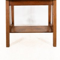 Liberty & Co – Arts and Crafts Oak Oblong Side Table - Thumbnail 15