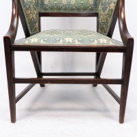 Giacomo Cometti, a Sophisticated Anglo-Japanese Style Armchair of Angular Design - Thumbnail 13