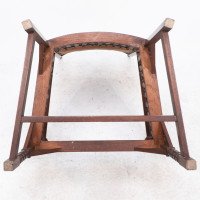 Liberty & Co. – Arts and Crafts Moorish Armchair with Original Leather Seat - Thumbnail 20