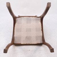 Léon Benouville, Art Nouveau Oak Desk or Side Chair with Subtle Organic Lines - Thumbnail 17