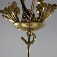 A Rare Pair of Arts & Crafts Hand-hammered Ceiling Lamps - Thumbnail 16