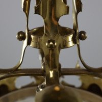 A Rare Pair of Arts & Crafts Hand-hammered Ceiling Lamps - Thumbnail 20