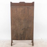 A Small Arts & Crafts Oak Bookcase with Adjustable Shelves - Thumbnail 19