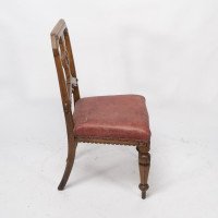 Charles Bevan for Gillow and Co., attributed – Set of Six Aesthetic Movement Oak Dining Chairs - Thumbnail 7
