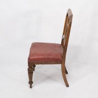 Charles Bevan for Gillow and Co., attributed – Set of Six Aesthetic Movement Oak Dining Chairs - Thumbnail 8