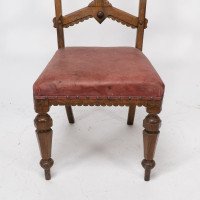 Charles Bevan for Gillow and Co., attributed – Set of Six Aesthetic Movement Oak Dining Chairs - Thumbnail 11