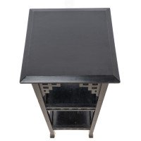 Heals, attributed. An Anglo-Japanese Aesthetic Movement Three-tier Ebonized Stand - Thumbnail 6