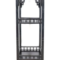 Heals, attributed. An Anglo-Japanese Aesthetic Movement Three-tier Ebonized Stand - Thumbnail 9