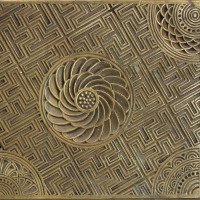 Thomas Jeckyll for Barnard Bishop & Barnard. A Large & Rare Anglo-Japanese Brass Treble Trivet - Thumbnail 11