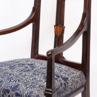 G. M. Ellwood for J. S. Henry, attributed. An English Arts & Crafts Mahogany Armchair - Thumbnail 10