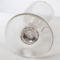 Large Aesthetic Movement Celery Glass Vase, Hand Blown & Engraved, c.1885 - Thumbnail 19
