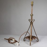 W. A. S. Benson. A Rare Arts & Crafts Telescopic Adjustable Copper & Brass Table Lamp - Thumbnail 6