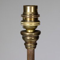 W. A. S. Benson. A Rare Arts & Crafts Telescopic Adjustable Copper & Brass Table Lamp - Thumbnail 7