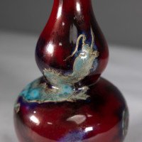 Bernard Moore. A Red Flambe Vase Decorated with a Dragon in the Japanese Style - Thumbnail 11
