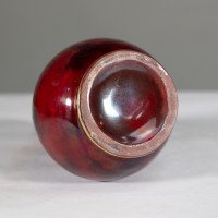Bernard Moore. A Red Flambe Vase Decorated with a Dragon in the Japanese Style - Thumbnail 15