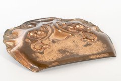 Beldray. An Arts & Crafts Copper Crumb Tray with Impressed Floral Decoration - Thumbnail 8