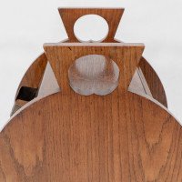 W. J. Neatby, Attributed – Arts and Crafts Oak Coal Box with Stylized Handles - Thumbnail 14