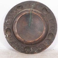 A Large Arts & Crafts Hand Formed Copper Charger with Stylised Decoration c.1900 - Thumbnail 10