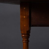Charles Bevan for Marsh & Jones – Gothic Revival Burr Walnut Sutherland Table. - Thumbnail 15