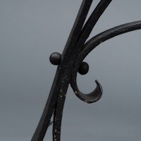W. A. S. Benson –  Rare Arts & Crafts Iron Telescopic Standard or Floor Lamp - Thumbnail 18