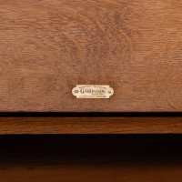 Wylie & Lochhead, M. H. Baillie Scott, an Arts & Crafts Glasgow School Oak Settle - Thumbnail 14