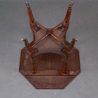 Jas Shoolbred. An Aesthetic Movement Walnut Octagonal Center Table - Thumbnail 20