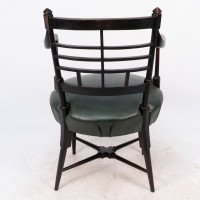 E. W. Godwin for William Watt. An Anglo-Japanese Old English or Jacobean Armchair - Thumbnail 14