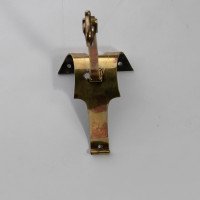 An Arts & Crafts Brass Picture Rail Wall Light - Thumbnail 6