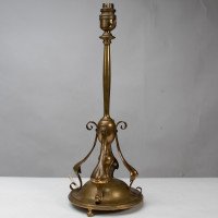 An Arts & Crafts Brass Table Lamp in the Style of C. F. A. Voysey - Thumbnail 2