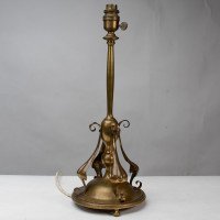 An Arts & Crafts Brass Table Lamp in the Style of C. F. A. Voysey - Thumbnail 3