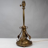 An Arts & Crafts Brass Table Lamp in the Style of C. F. A. Voysey - Thumbnail 8