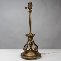 An Arts & Crafts Brass Table Lamp in the Style of C. F. A. Voysey - Thumbnail 7