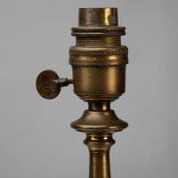 An Arts & Crafts Brass Table Lamp in the Style of C. F. A. Voysey - Thumbnail 10