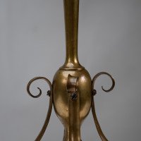 An Arts & Crafts Brass Table Lamp in the Style of C. F. A. Voysey - Thumbnail 11