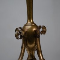 An Arts & Crafts Brass Table Lamp in the Style of C. F. A. Voysey - Thumbnail 12