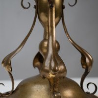 An Arts & Crafts Brass Table Lamp in the Style of C. F. A. Voysey - Thumbnail 15