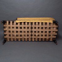 Charles Bevan for Marsh & Jones. An Aesthetic Movement Walnut Ebonized Button Back Chaise Lounge - Thumbnail 20