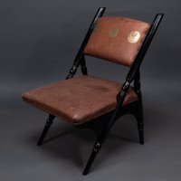 An Aesthetic Movement a Frame Ebonized Chair in the Style ofDr. C. Dresser - Thumbnail 3