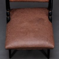 An Aesthetic Movement a Frame Ebonized Chair in the Style ofDr. C. Dresser - Thumbnail 10