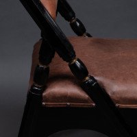 An Aesthetic Movement a Frame Ebonized Chair in the Style ofDr. C. Dresser - Thumbnail 12