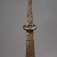Cotswold School – Arts and Crafts Wrought Iron Pricket Candlestick (c.1910) - Thumbnail 10