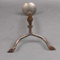 Cotswold School – Arts and Crafts Wrought Iron Pricket Candlestick (c.1910) - Thumbnail 13