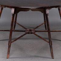 E. W. Godwin. An Anglo-Japanese Aesthetic Movement Walnut Centre or Dining Table - Thumbnail 10
