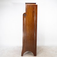 Lambs of Manchester. An Anglo-Japanese Secretaire Bookcase with Lacquered Panel - Thumbnail 4