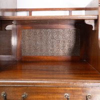 Lambs of Manchester. An Anglo-Japanese Secretaire Bookcase with Lacquered Panel - Thumbnail 8