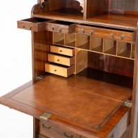 Lambs of Manchester. An Anglo-Japanese Secretaire Bookcase with Lacquered Panel - Thumbnail 13