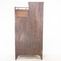 Lambs of Manchester. An Anglo-Japanese Secretaire Bookcase with Lacquered Panel - Thumbnail 18