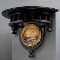 Maple & Co., Set of 3 Aesthetic Movement Ebonized Wall Shelves with Hand Painted Scenes - Thumbnail 17